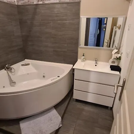 Appart Cosy Avec Balneo, Balcon, Clim A 15 Min De La Cite Apartment *